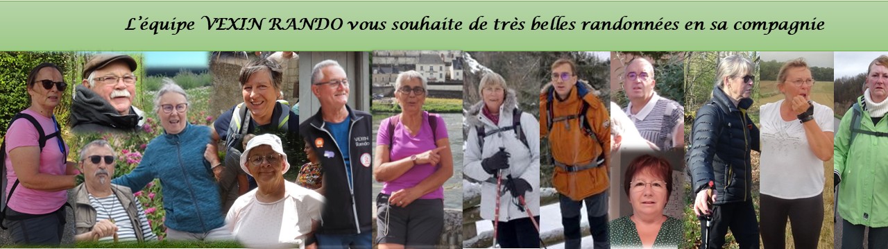 le site internet de VEXIN RANDO 